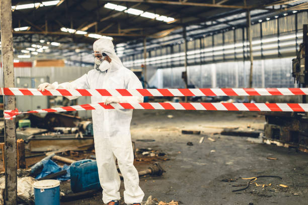 Professional Hoarding Cleanup technician working in Saint Cloud, FL